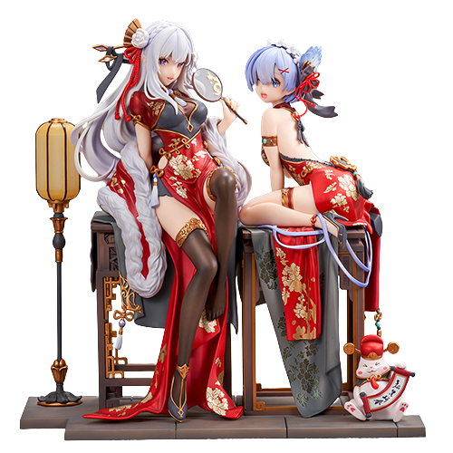AniMester｜Re:ZERO Rem & Emilia New Year Figure