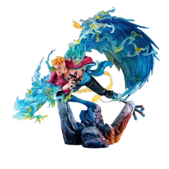MegaHouse｜ONE PIECE P.O.P MAS-MAXIMUM Whitebeard Pirates 1st Division Commander Marco the Phoenix