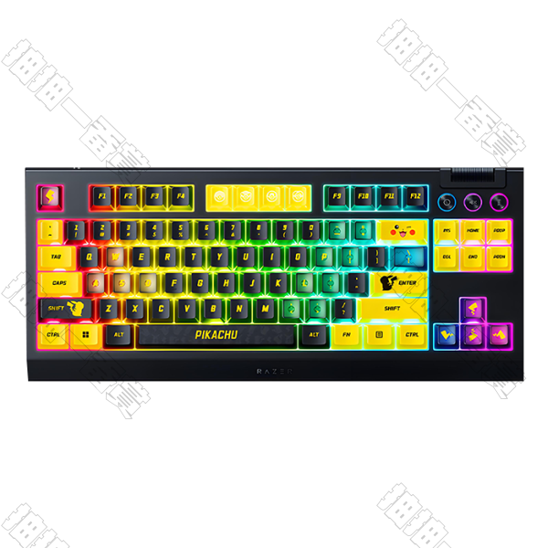 Razer｜Pokémon BlackWidow V4 Tenkeyless HyperSpeed Wireless Mechanical Gaming Keyboard