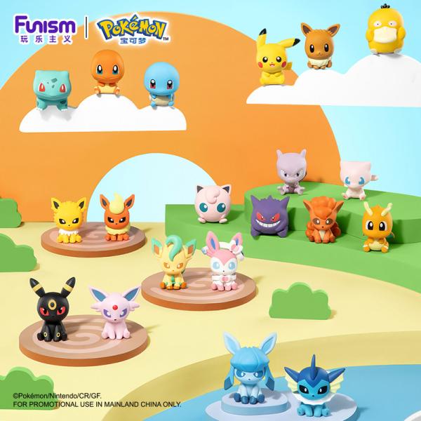 FUNISM | Pokémon Little Adventure Series Figure (Shipped at Random)
