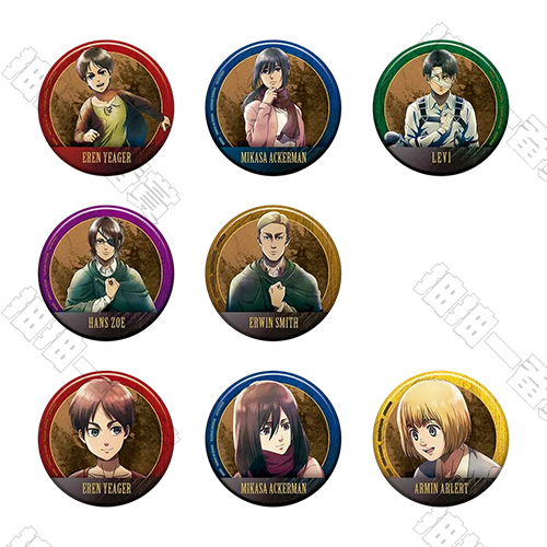 JP Ver. Metallic Can Badge (Shipped at Random)