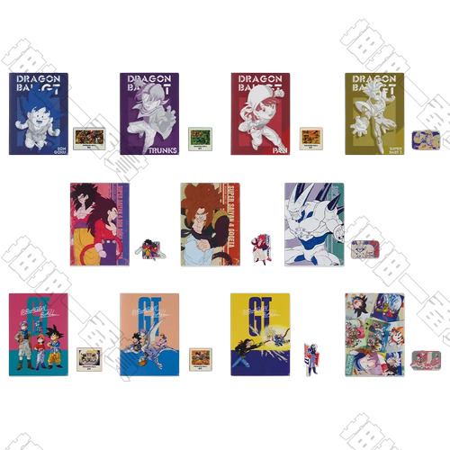 Clear File & Sticker Set (Shipped at Random)