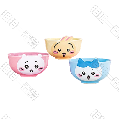 Chiikawa｜Die-Cut Ceramic Character Bowl (Shipped at Random)