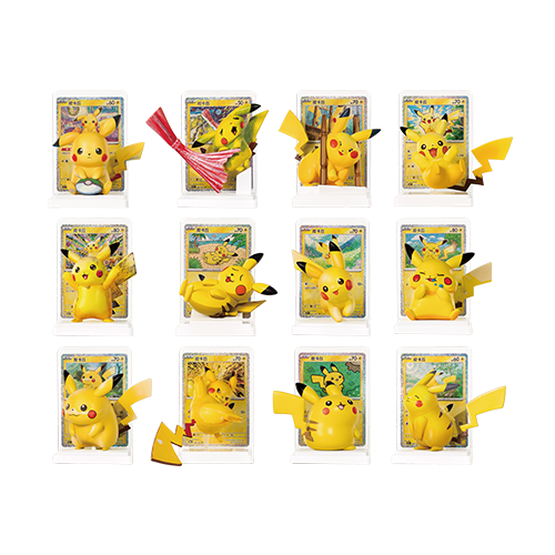 Pokémon 30th Anniversary Pikachu Dream-Illustrating Figures / Dream Painting Pikachu Figure Set CHN