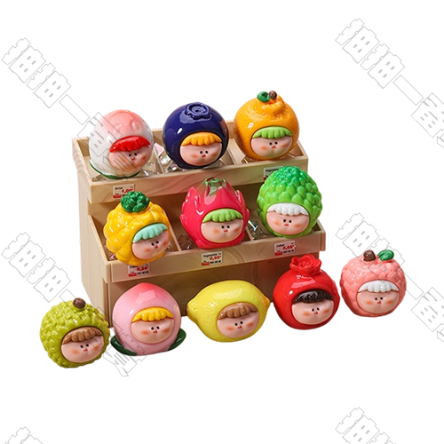 Fruit-Themed Mini Figure (Shipped at Random)