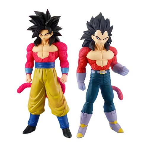 BANPRESTO | Dragon Ball GT Solid Edge Works Super Saiyan 4 Son Goku & Super Saiyan 4 Vegeta Set