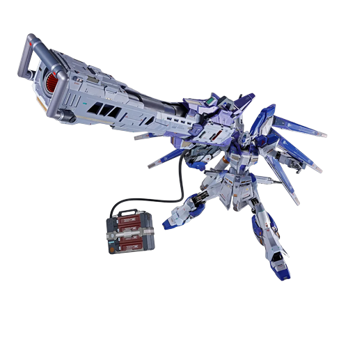 BANDAI | METAL BUILD Hi-ν Gundam [METAL BUILD EXPO] & Hyper Mega Bazooka Launcher Option Set [METAL BUILD EXPO]